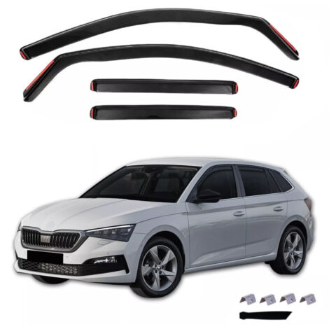 Комплект от 4бр. ветробрани за SKODA SCALA - 2019+
