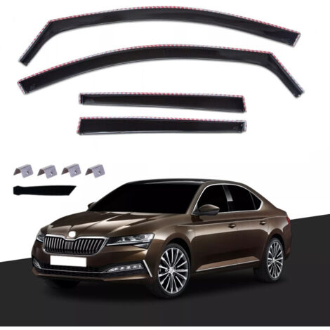Комплект от 4бр. ветробрани за SKODA SUPERB 2015+