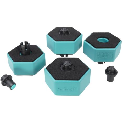 4 soportes de piezas multifuncionales Wolfcraft