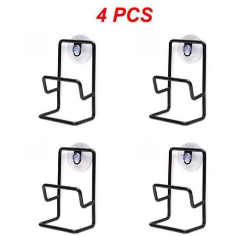 4 soportes para esponjas de fregadero, jabonera, organizador de cocina con ventosa para montaje en pared, ideal para el baño y el hogar.