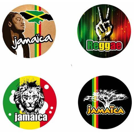 4 sous-verre Jamaïca
