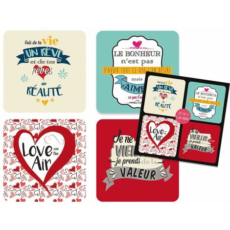 4 sous verres La vie