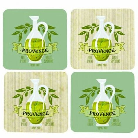 4 sous verres Provence
