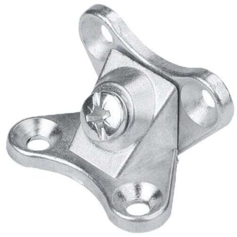 4 staffe angolari rimovibili per porta, sedia, scaffale, tavolo, accessori argento