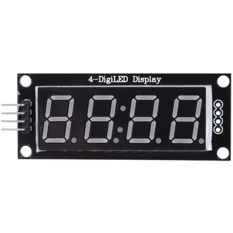 4-stellige 7-Segment-LED-Röhre mit 2 Pins für Digitalanzeigen