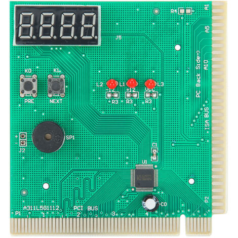 4-stelliger POST-Motherboard-Tester für PC-Diagnose und PCI-Analyse