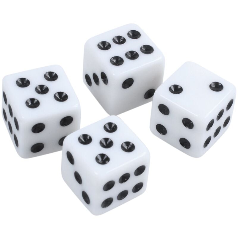 Image of Tlily - 4 Stk Auto Wuerfel Design Gummireifen Ventil Rad Stem Abdeckungen