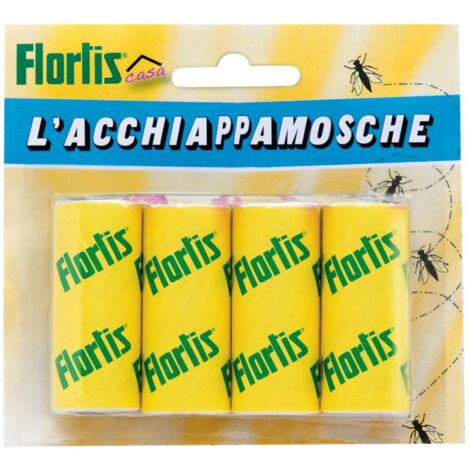 4 STRISCE ADESIVE ACCHIAPPAMOSCHE