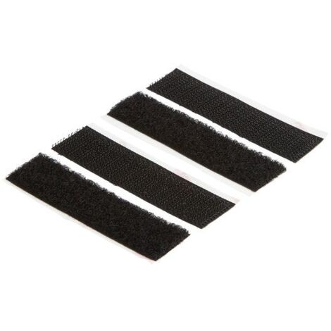 4 strisce nere autoadesive interne SCOTCH L.7,6 x P.19 mm SCOTCH