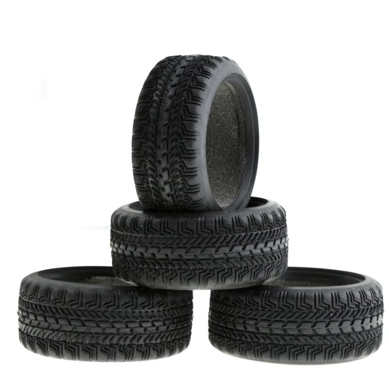 Image of 4 Stück Gummireifen Reifen für 1/10 Rc On-Road Drift Touren Wagen Redcat,5