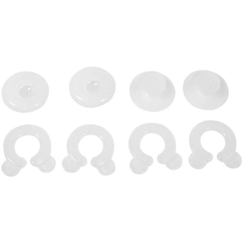 Image of Eosnow Quilt Cover Befestigungselabte Gripper 4pcs Bett Bettwäsche Clips Clip für