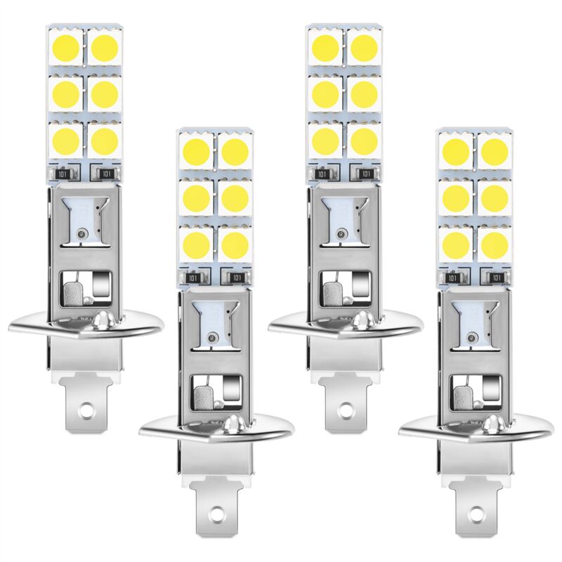 Image of Tlily - 4 StüCke H1 6000K Super 80W led Scheinwerfer Birnen Kit