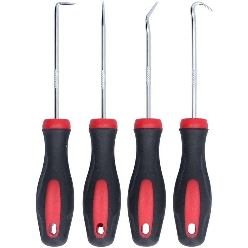 Image of SNQ - 4 stücke Pick Haken Set Präzise Auto Automotive o Ring Öl Dichtung Dichtung Puller 150mm