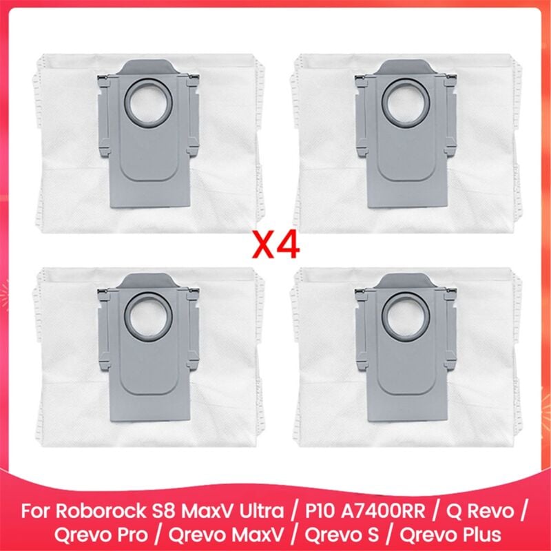 Image of 4 stücke Staubbeutel für S8 MaxV Ultra/P10 A7400RR/Q Teile