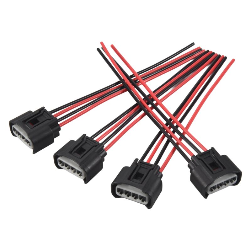 Image of Tlily - 4 stücke ZüNdung Spule Buchse Stecker Kabel Baugruppe Zopf 2AZFE1ZZFE für HS250H