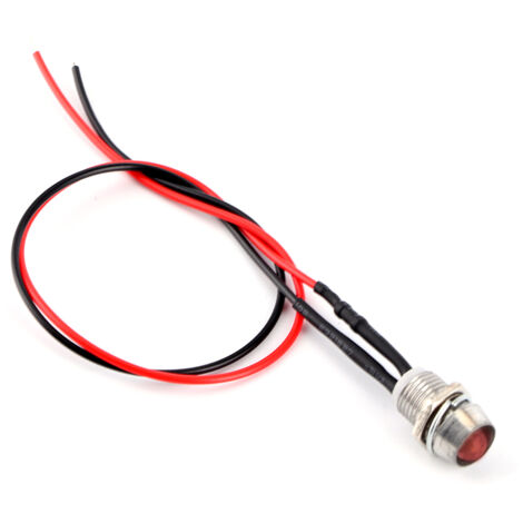 4 Stück 12V 8mm LED Panel Pilot Dash Warnleuchte Anzeigelampe Auto Van RotAuto & Motorrad: Teile, Auto-Ersatz- & -Reparaturteile, Lichter & Leuchten