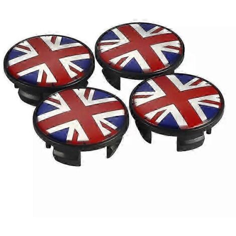 4 Stück 54 mm Radnabenkappen für MINI JOHN Cooper S Works JCW One+ R56 R60 R61 F54 F55 F56 F60 Autozubehör