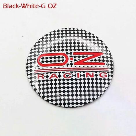 4 Stück 56 mm Oz Oz Racing Auto-Logo Radnabenkappen-Emblem-Abdeckung Aufkleber Auto-Nachrüstung Emblem Aufkleber Zubehör 2025