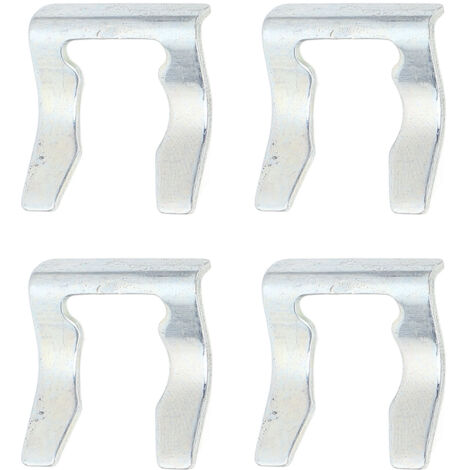4 Stück Bremsleitungsklemmen hinten 191611715 Metall-Bremsleitungs-Halteschellen.