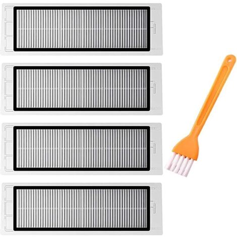 4 Stück Ersatz-HEPA-Filter kompatibel mit Xiaomi Roborock S5 Max, S6 Pure, S6 Max, S6 MaxV, S65, S60, S6, S55, S51, S50 S Staubsauger