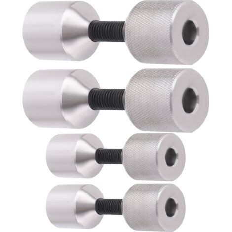 4 Stück Flansch 2-Lochstift-Edelstahl- 1-1/8'' 1-5/8'' Durchmesser