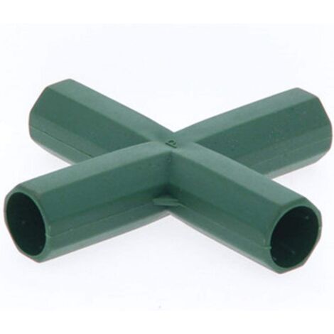 4 Stück Gewächshaus-Rahmen-Gebäudeverbinder, 16 mm PVC-Anschluss, 5 Arten, stabile Halterung, robuster Rohrverbinder, Rohrstützen-Adapterteile