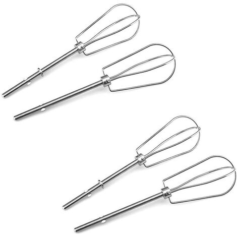 4 Stück Handmixer Turbo Schläger für W10490648 Khm2b Ap5644233 W10240913 Ap5644233 PS4082859