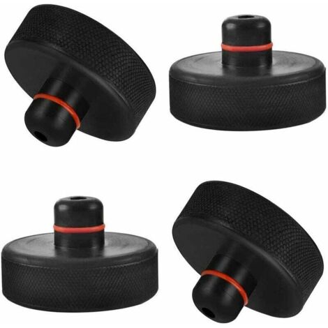 4 Stück Jack Pad Block, Gummiblock kompatibel mit Tesla Model 3 Model Y Model S Model