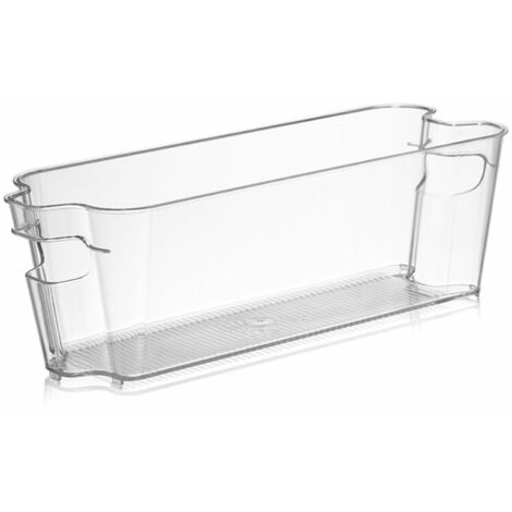 4 Stück Kühlschrank Organizer in Transparent – Für mehr Ordnung und Übersicht