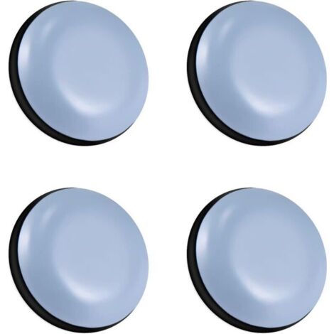 4 Stück Möbelgleiter, selbstklebende PTFE-Möbelgleiter, geeignet für verschiedene glatte Bodenbeläge (rund, 50 mm)