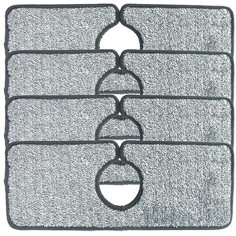 4 Stück Wasserhahn-Absorptionsmatte, Waschbecken-Spritzschutz, Mikrofaser-Wasserhahn-Spritzfänger, Arbeitsplattenschutz für Ki