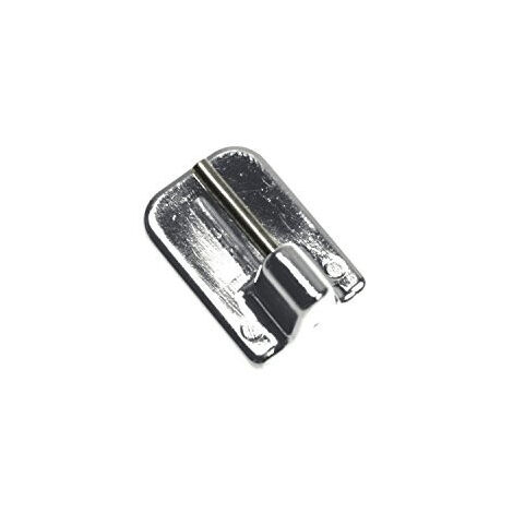 4 Supports Adhésifs - Plastique - Chrome