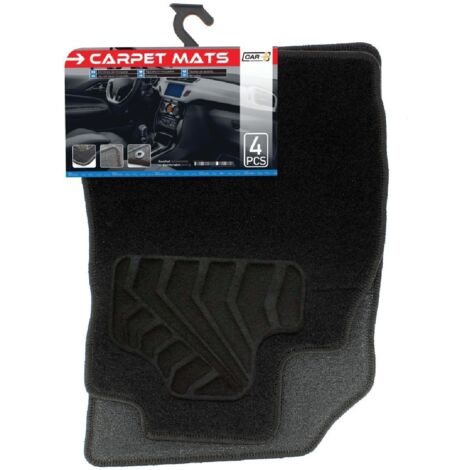 4 Tapis moquette compatible avec Renault Megane 3 Estate 08-15 sur mesure moquette