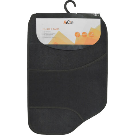 4 Tapis unis moquette grise