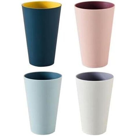 4 tasses de salle de bain en plastique-Fei Yu
