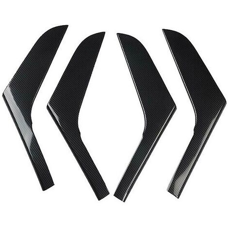 4 teile/los Auto Abs Carbon Faser Korn Innen Tür Armlehne Dekoration Abdeckung Für Golf 6 Mk6 2009-2013