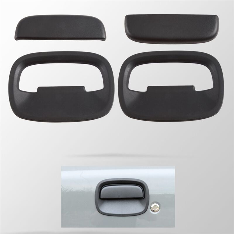 Image of 4 Teile/Satz Auto-Front-Außentürgriff-Zubehör für Jimny JB64 JB74W 2019-2023 Türgriffabdeckung