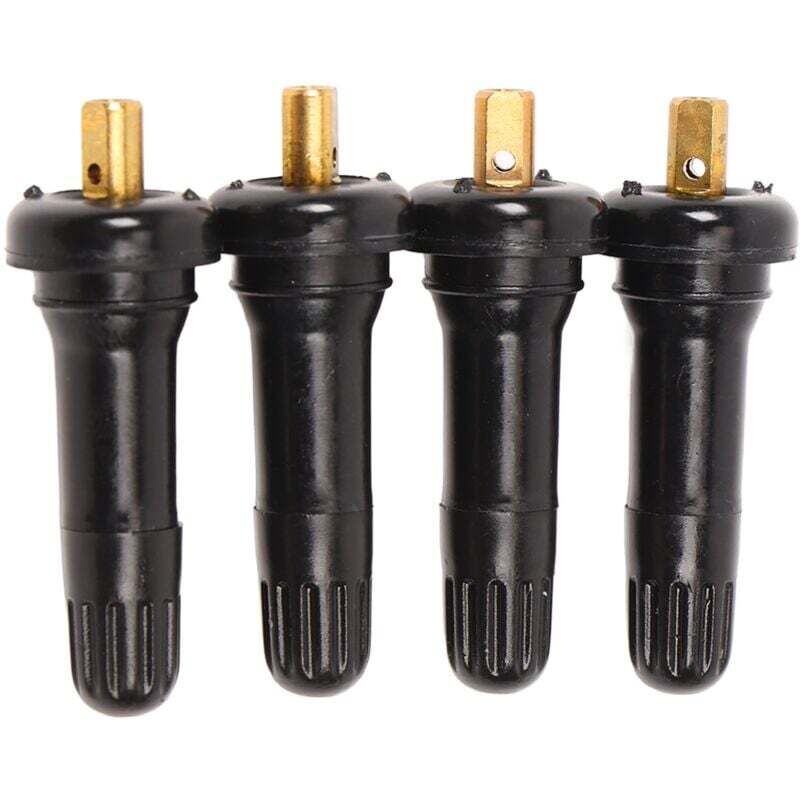 Image of 4-teilige Reifenventilschaftdichtung, Ersatz-Druckventilschaft für Ford-Reifendrucksensor