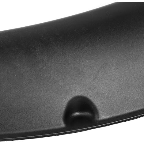 4-teilige, universelle, 90 mm flexible Schmutzfänger für SUVs und Geländewagen, spritzwassergeschützte Kotflügelverbreiterungen