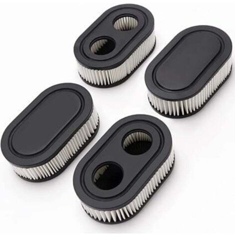 4-teiliger Rasenmäher-Luftfilter, kompatibel mit Briggs & Stratton Motoren 798452 593260