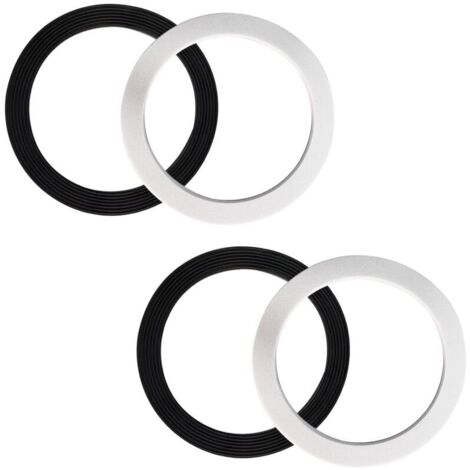 4-teiliger Universal-O-Ring, Ersatzdichtung für Spülbeckenablauf, Spülbecken-O-Ring, für 110-mm-Spülbeckenablauf (ASIN B06XBSS8QJ & B0725M4MY4 & B07DPPGWBQ)