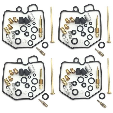 4-teiliger Vergaser-Reparatursatz für Honda CB750, CB750C, CB750K und CB750SC Motorräder, inklusive Dichtungen und Membranen