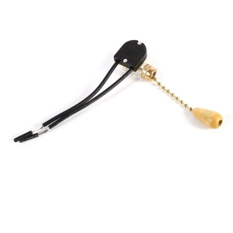 4-teiliger Zugkettenschalter für Deckenventilatoren und Wandlampen, 250 V/125 V, Universal