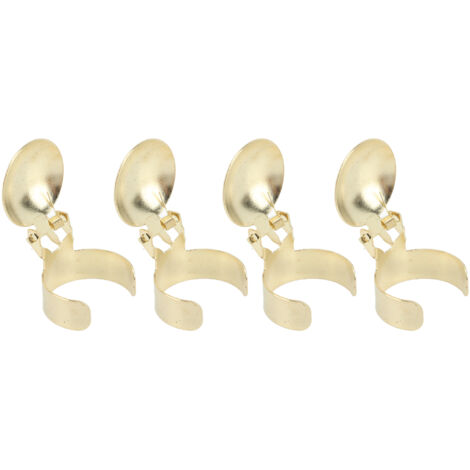 4-teiliges automatisches Kerzenlöscher-Set, Dochttrimmer aus Edelstahl, Kerzenlöscher-Zubehör für Kerzenliebhaber, Gold