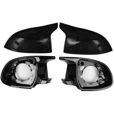 4-teiliges Ersatz-Rückspiegelabdeckungsset für BMW X3 G01 X4 G02 X5 G05 X6 G06 X7 G07 X3M F97 X4M F98 X5M F95 X6M F96 2018-2023, 51168097351, 51168071003, 51168097352, 51168071004.