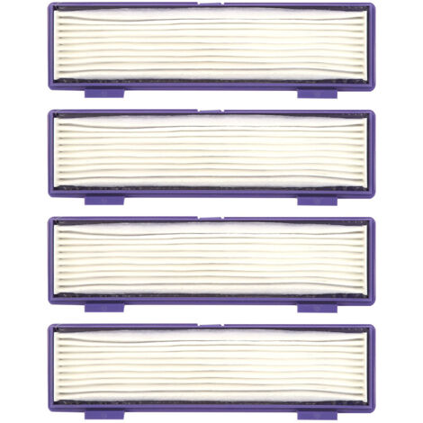 4-teiliges Filterset für Saugroboter, kompatibel mit Neato Botvac 70E, 75, 80, 85, d3, d5, d7