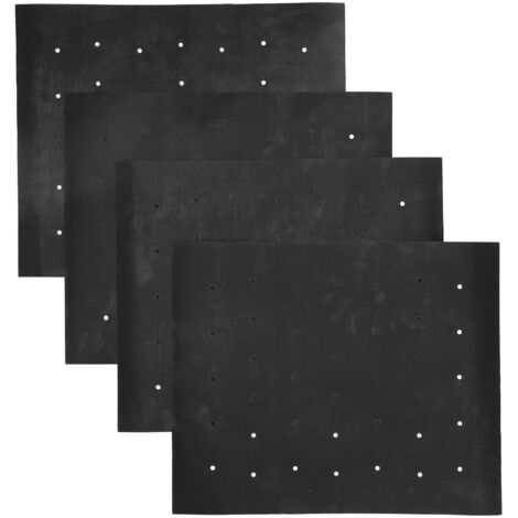4-teiliges Grillmatten-Set, 40 x 33 cm, antihaftbeschichtet, hitzebeständig für das Kochen im Freien
