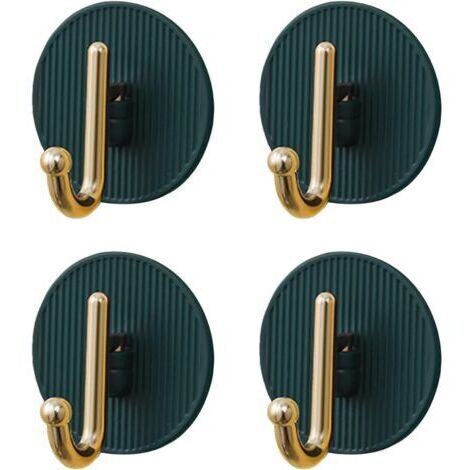 4-teiliges Handtuchhaken-Set, Badezimmerhaken, selbstklebender Wandhaken, Küchenhandtuchhaken, selbstklebender Haken ohne Bohren für die Küche