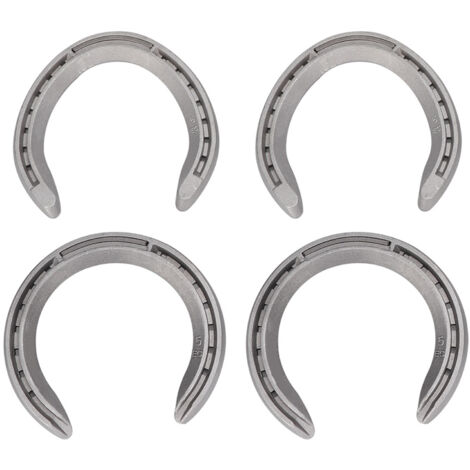 4-teiliges Hufeisen-Set aus Aluminiumlegierung, Reitwerkzeug, Ausrüstungszubehr, Typ 5