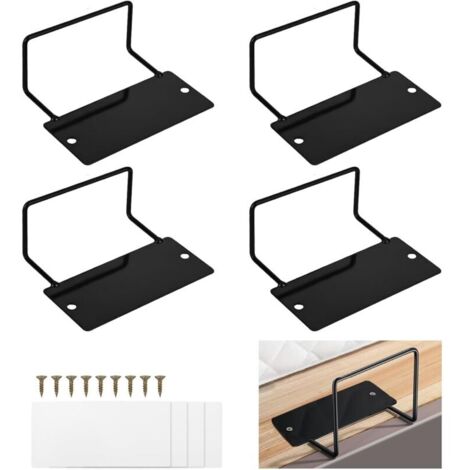 4-teiliges Matratzenstopper-Set, Matratzenkeile, rutschfeste Matratzenunterlagen, um das Verrutschen der Matratze zu verhindern, geeignet zur Sicherung von Matratzen und Sofakissen
